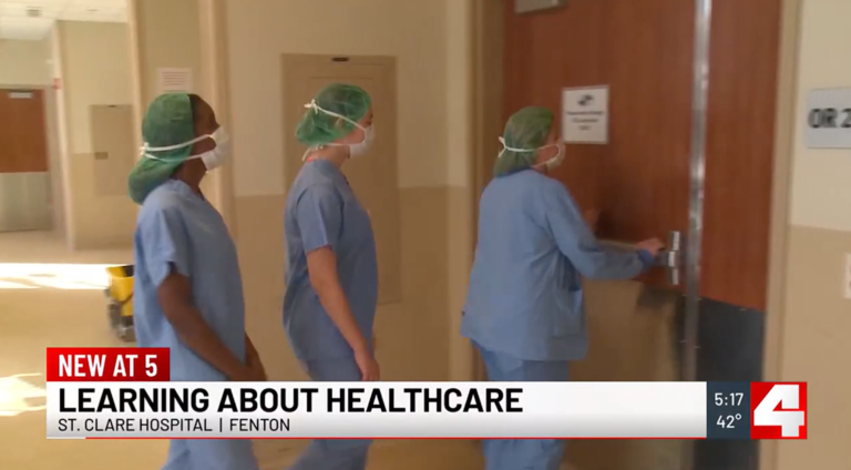 First Alert 4 News: St. Louis CAPS & SSM Health Giving Teenagers Access To Healthcare Fields